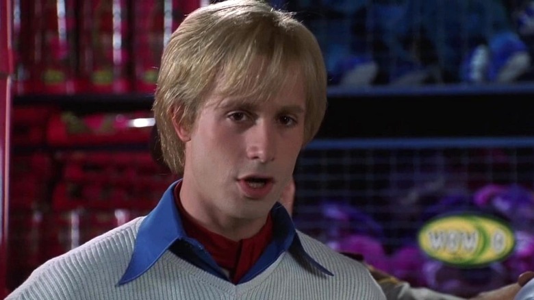 Freddie Prinze Jr. as Fred Jones speaking in Scooby-Doo
