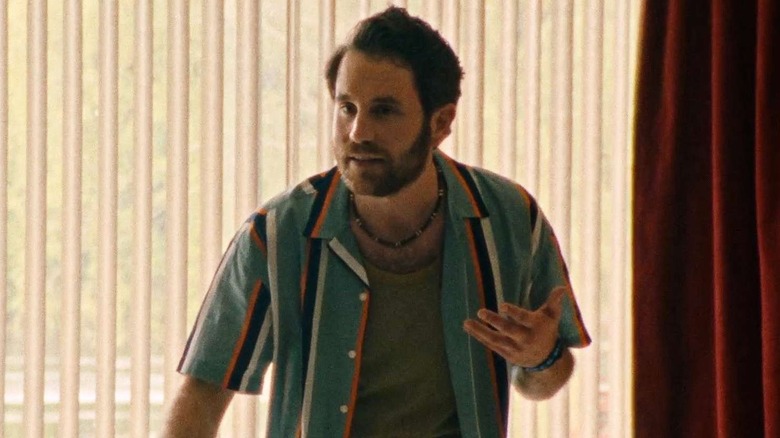 Ben Platt as Amos in Theater Camp