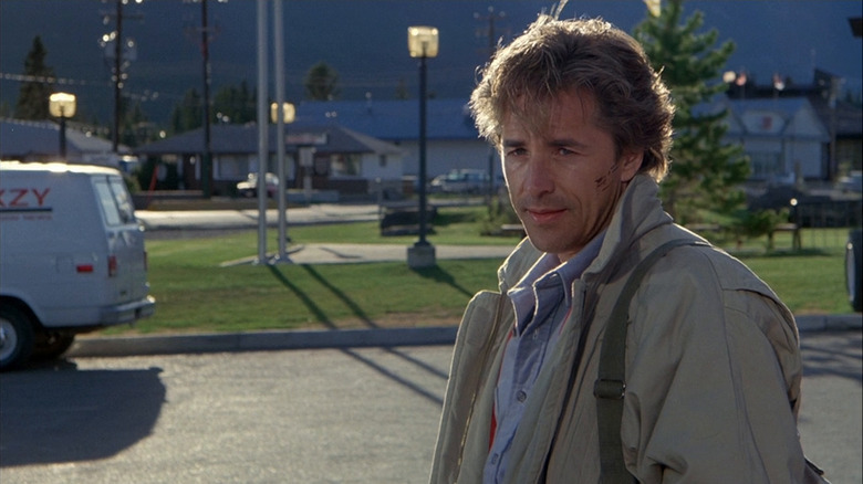 Don Johnson as Jerry, a bit banged up in Dead Bang