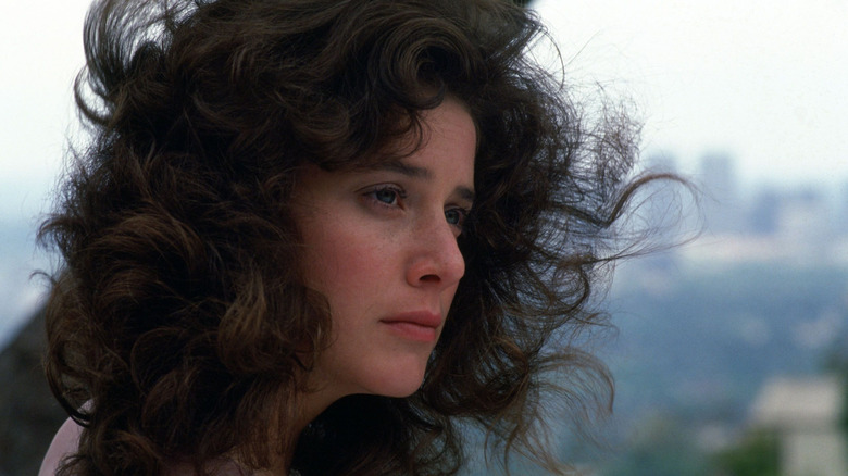 Debra Winger as Betty, despondent and lost in Mike's Murder