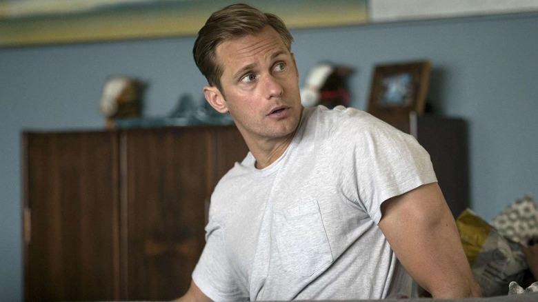 Alexander Skarsgård as Perry, turning around on Big Little Lies