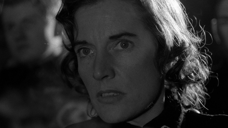 Pauline Murray as Pauline, realizing her error in It Happened Here