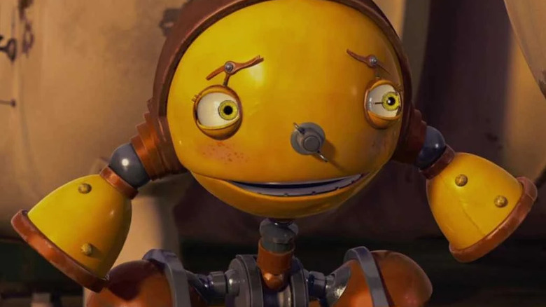 Piper frowning in Robots