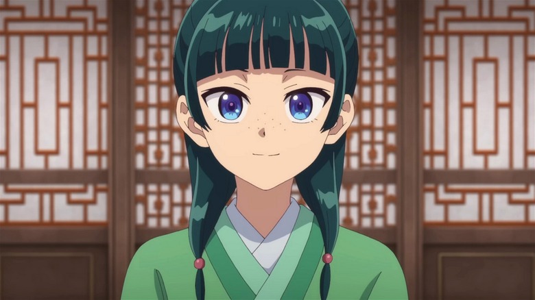 Maomao looks pleased with herself in The Apothecary Diaries season 2