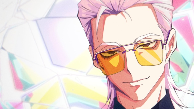 Hero X wearing yellow sunglasses in To Be Hero X