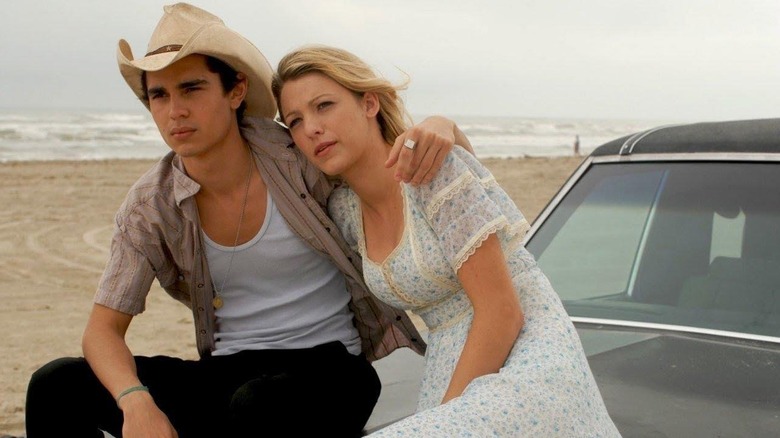 Max Minghella and Blake Lively as Elvis & Anabelle in Elvis and Anabelle