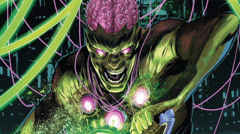 Absolute Brainiac performs an experiment