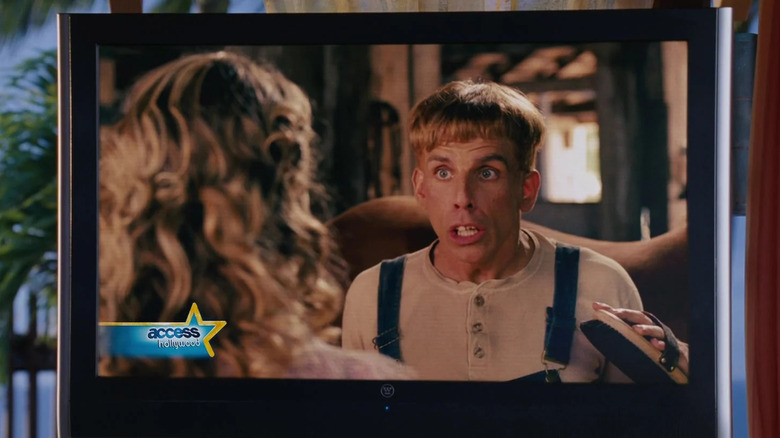 Clip of Simple Jack starring Tugg Speedman (Ben Stiller) on Access Hollywood in Tropic Thunder