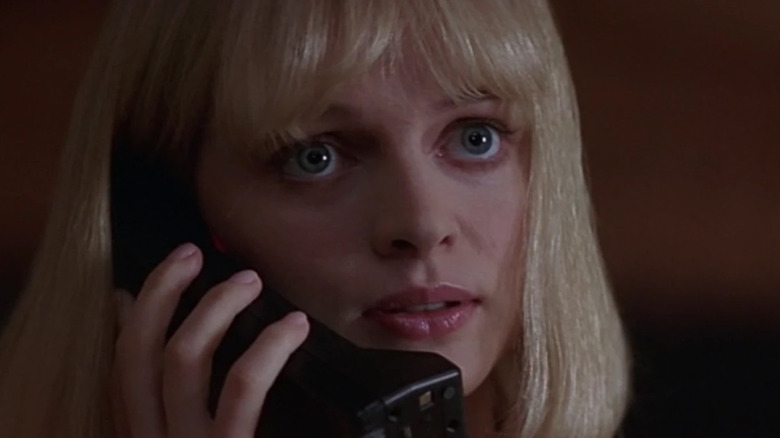 Heather Graham as Casey on phone in Stab in Scream 2