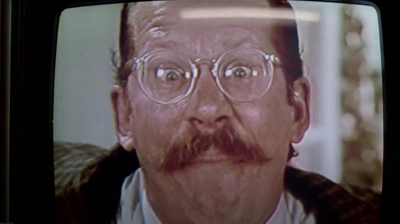 S.D. Nemeth as Bixby Syder prepares to utter his catchphrase, enjoyed by the characters in RoboCop