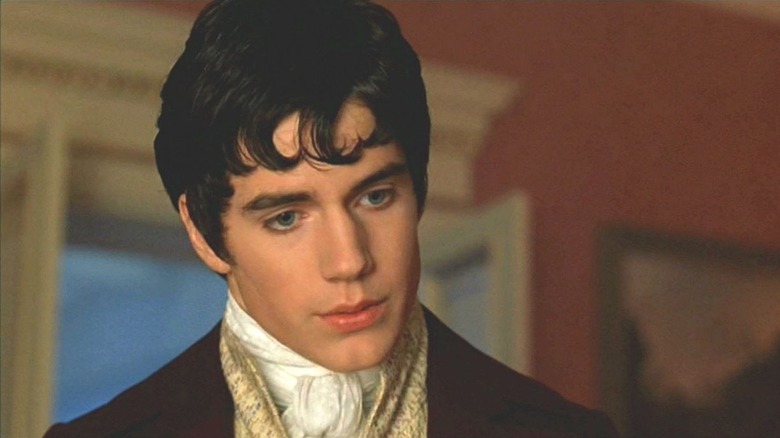 Henry Cavill as Albert Mondego staring pensively in The Count of Monte Cristo