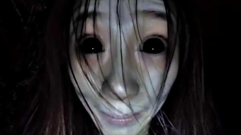 Park Ji-hyun as Ji-hyun, being possessed in Gonjiam: Haunted Asylum