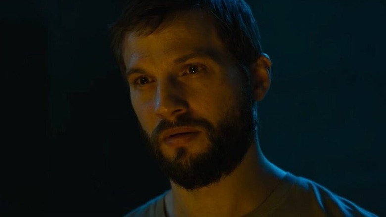 A medium shot of Logan Marshall-Green as Grey Trace in Upgrade.