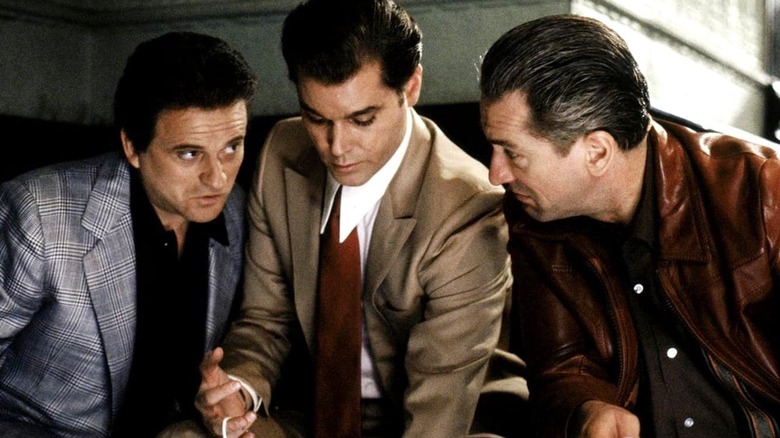 Tommy, Henry, and Jimmy, gathered together in Goodfellas.
