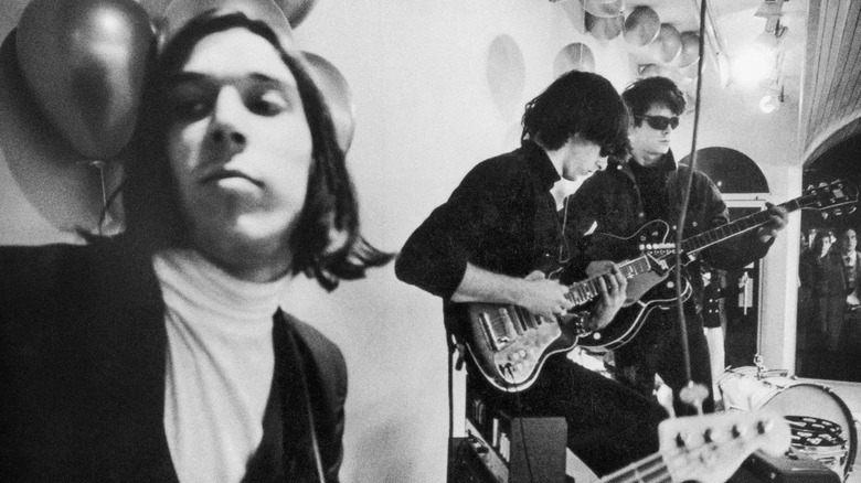 The Velvet Underground getting to work in archival footage from The Velvet Underground.