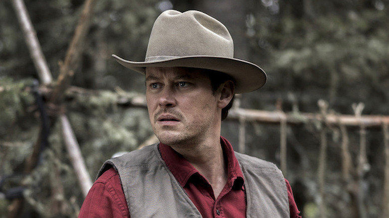 Joe Pickett (Michael Dorman) stares off into the wilderness in Joe Pickett