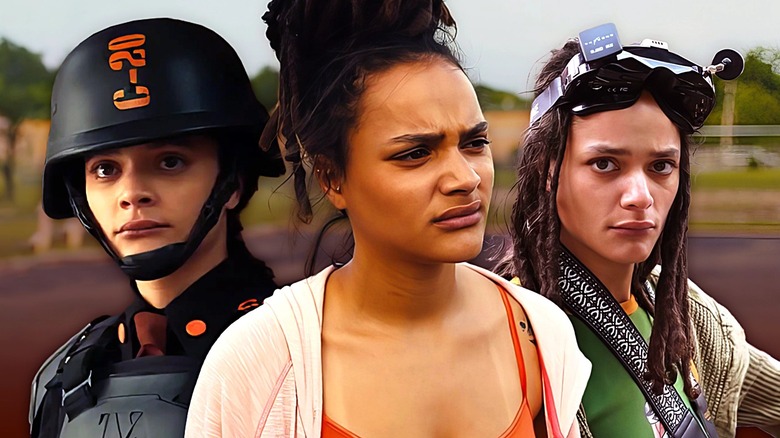 Sasha Lane as Hunter C-20 on Loki, Star in American Honey, and Lily in Twisters