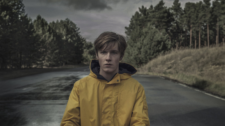 Louis Hofmann as teen Jonas Kahnwald in Dark