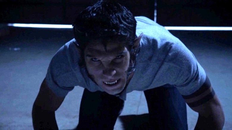 Tyler Posey as Scott McCall in werewolf form on Teen Wolf