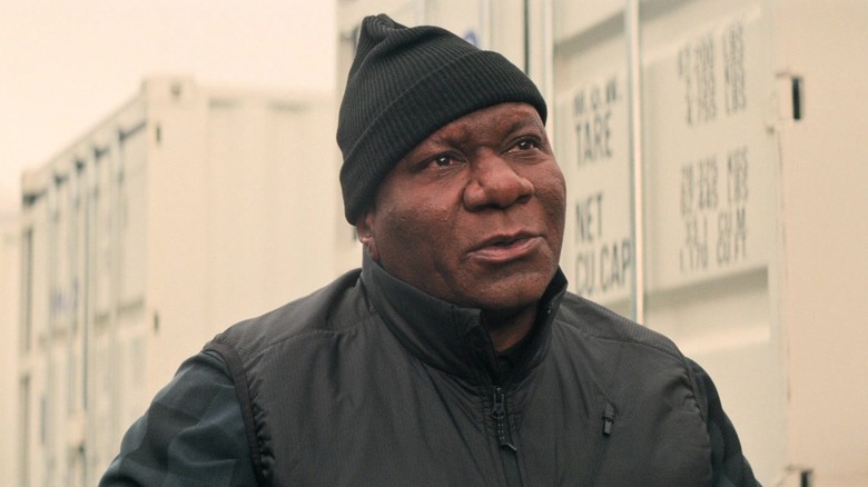 Ving Rhames as Luther Stickell looking concerned in Mission: Impossible - Fallout