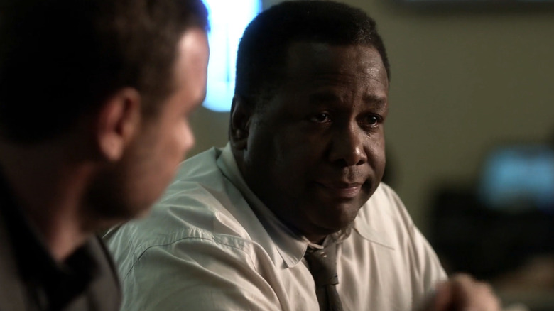 Wendell Pierce's Ronald Keith speaking to Liev Schreiber's Ray Donovan in Ray Donovan