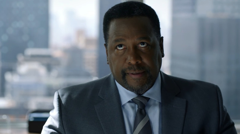 Wendell Pierce's Robert Zane looking up
