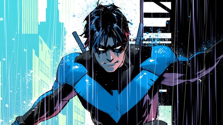 Dick Grayson as Nightwing in the comic book series