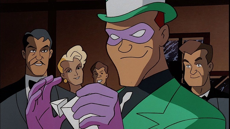 The Riddler smirk