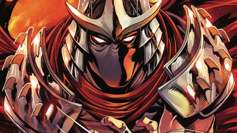 The Shredder looks intense