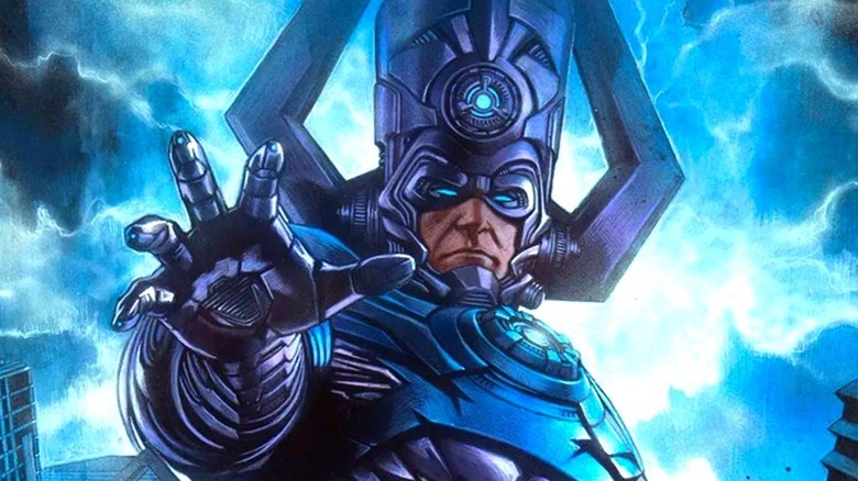 Galactus on the variant cover of The Amazing Spider-Man #12 by Adi Granov