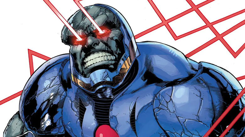 Darkseid fires the Omega Beams from his eyes in Justice League (vol. 1) #23.1