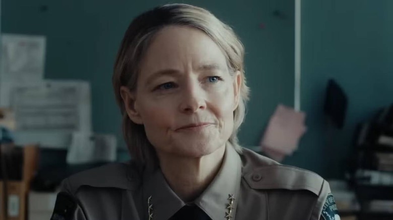 Liz Danvers (Jodie Foster) in uniform on True Detective: Night Country