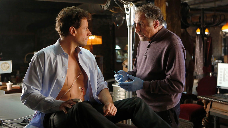 Ioan Gruffudd talking to Judd Hirsch Forever