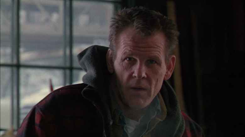 Nick Nolte as Walt in multiple warm layers in Affliction