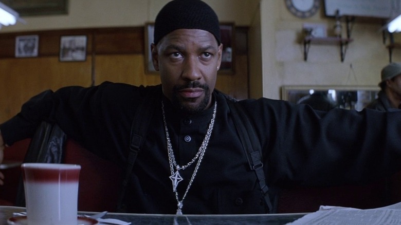 Alonzo Harris (Denzel Washington) gets confrontational in Training Day