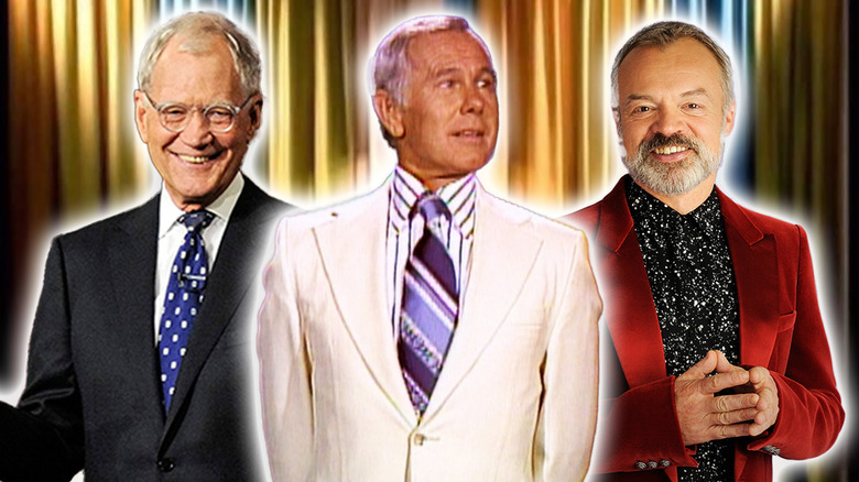 David Letterman, Johnny Carson and Graham Norton