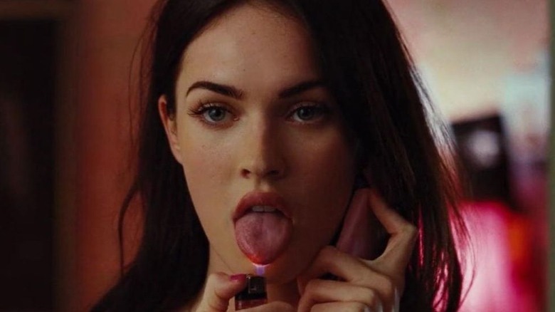 Megan Fox burning tongue
