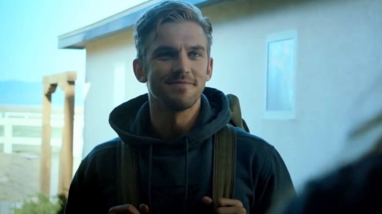 Dan Stevens smiling
