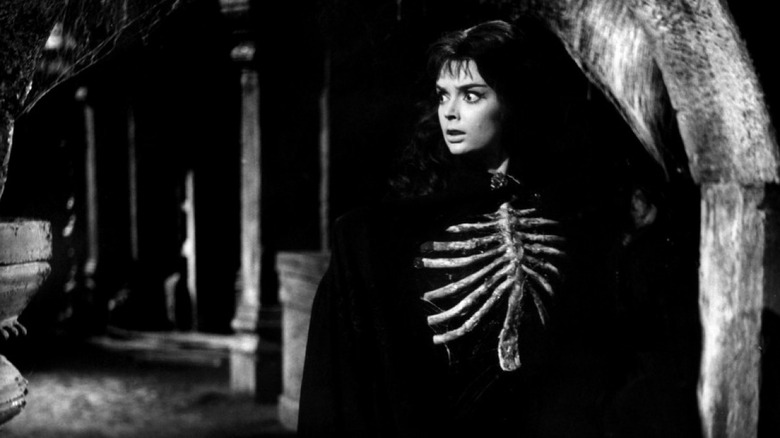 Barbara Steele plays the central sorceress in Mario Bava's Black Sunday