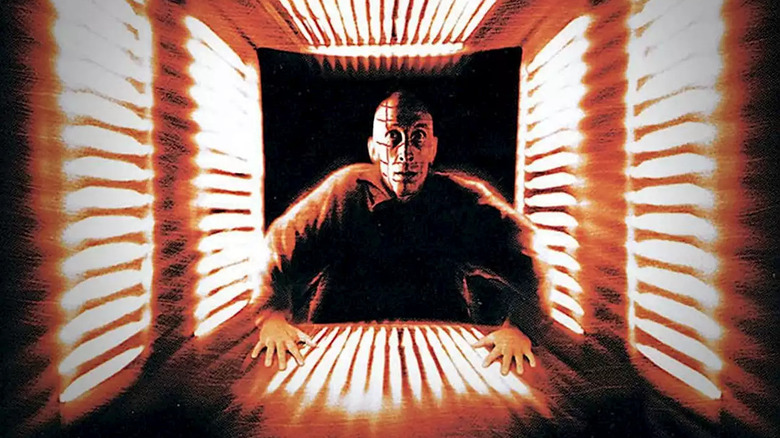 An unknown man gets sliced and diced in Cube