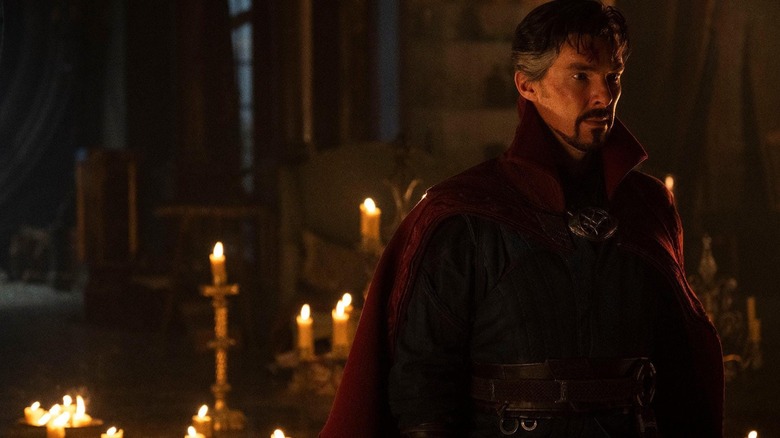 Stephen Strange (Benedict Cumberbatch) faces witchcraft and horror in Doctor Strange in the Multiverse of Madness