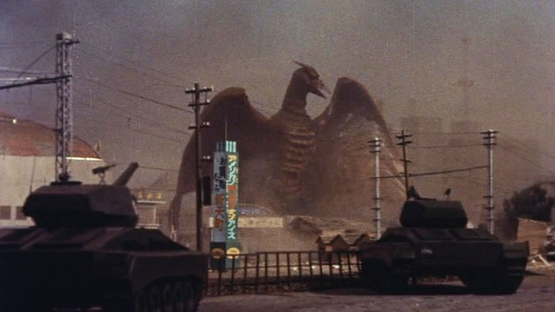 The military attacks Rodan in Rodan