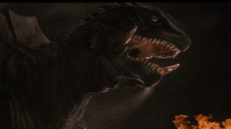 Gamera roars in Gamera: Incomplete Struggle