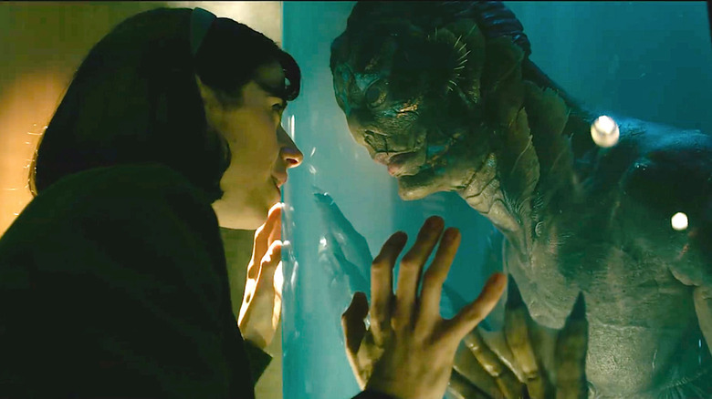 Sally Hawkins and Doug Jones in The Shape of Water