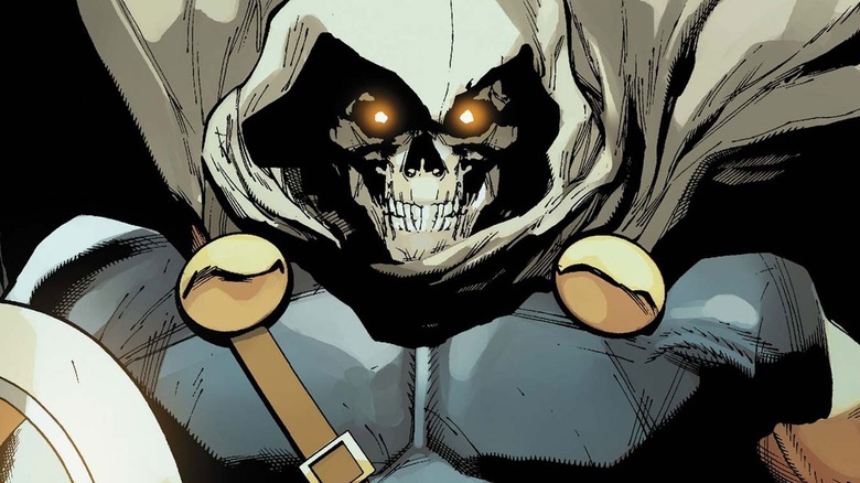 Taskmaster's eyes glowing