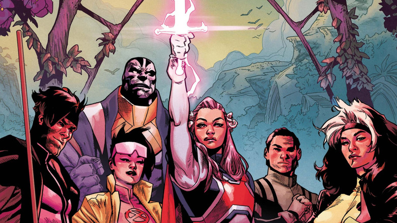 Cover art for Excalibur (2019) #1 by Mahmud Asrar