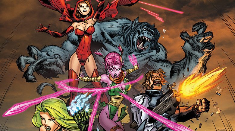 Cover art for Exiles (2009) #1 by David Bullock