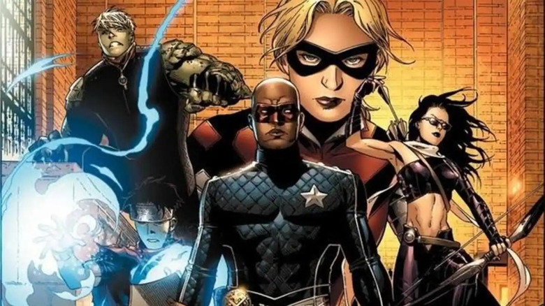 Cover Art for Young Avengers Omnibus by Jim Cheung