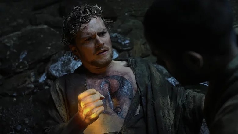 Finn Jones activates his Iron Fist