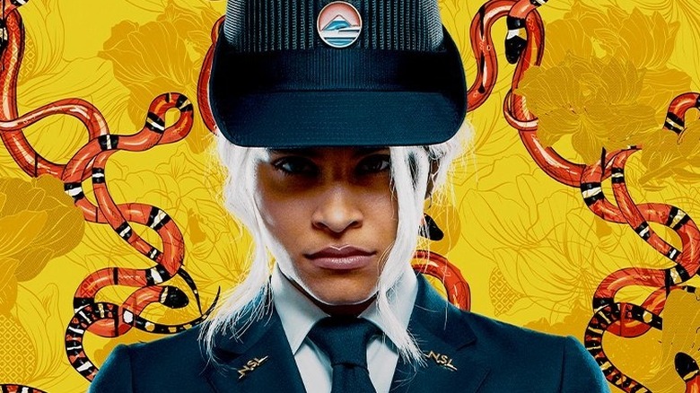 Bullet Train's The Hornet character poster